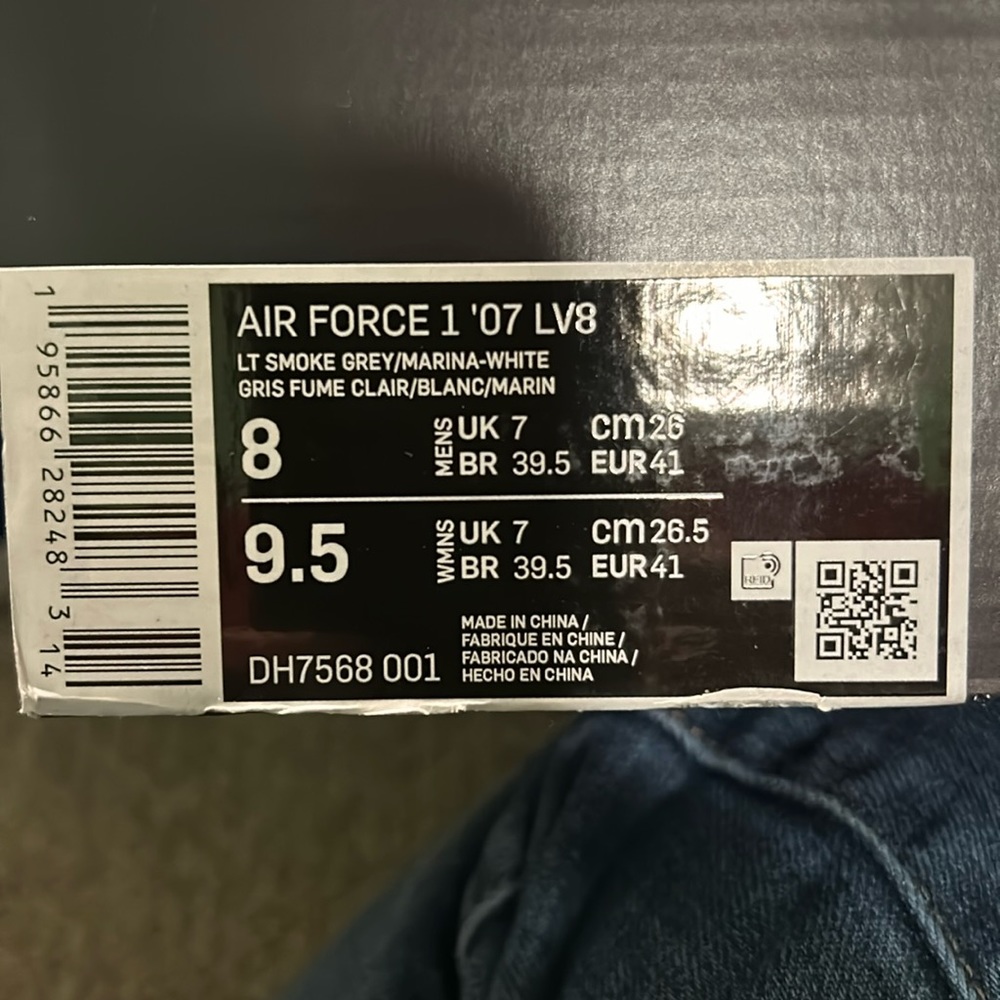 Nike Air Force 1 ‘07 LV8 men’s size 8